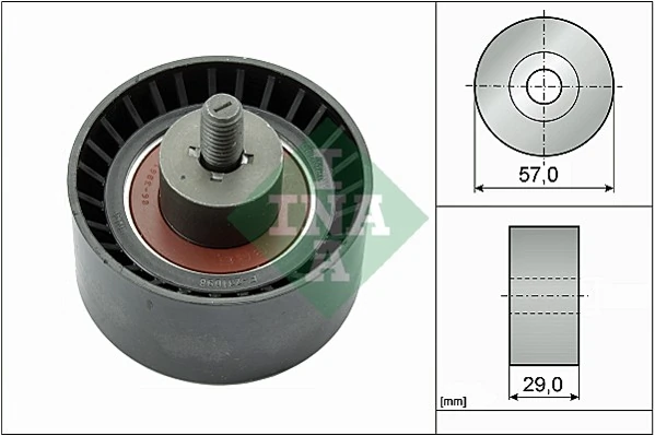 Deflection Pulley/Guide Pulley, timing belt